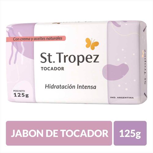 Jabón Tocador St Tropez Hidratación 125 Gr