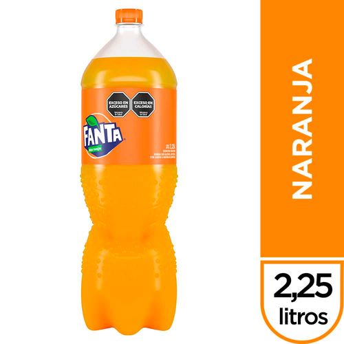 Gaseosa Fanta Naranja 2.25 L