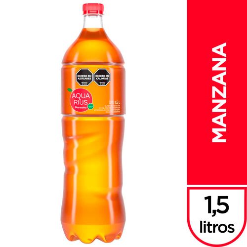 Saborizada Aquarius Manzana 1.5lt