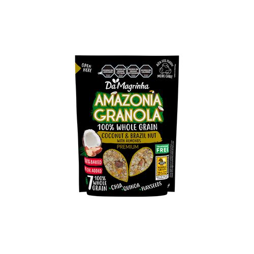 Granola Integral Premium Amazonia Da Magrinha 250 Gr