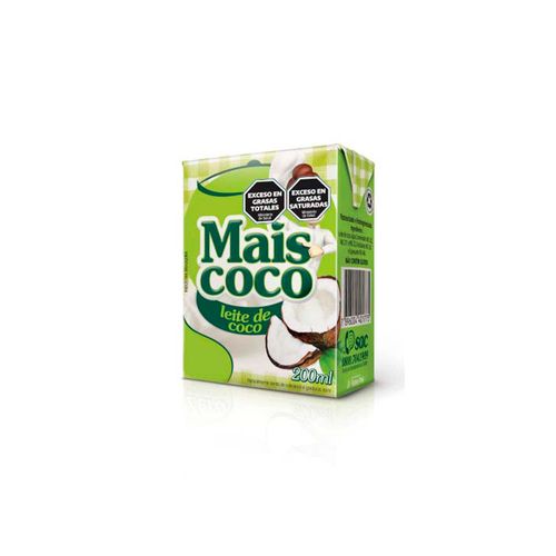 Leche De Coco Mais Coco 200 Ml