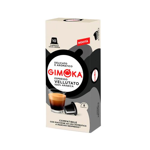 Café En Cápsulas Vellutato Gimoka 10 U