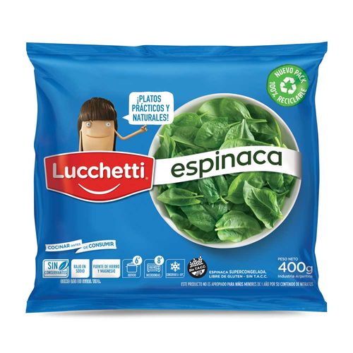 Espinaca Lucchetti 400 Gr