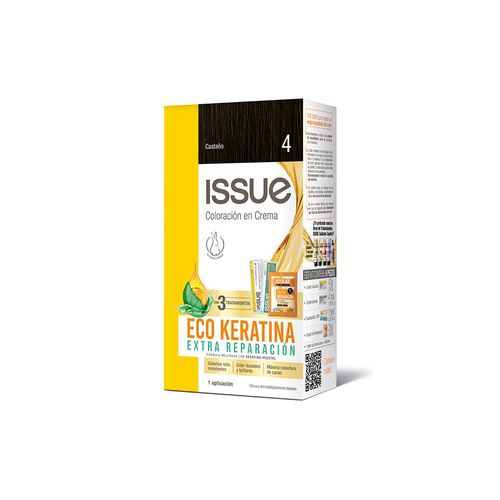 Coloracion Issue Extra Keratina N4