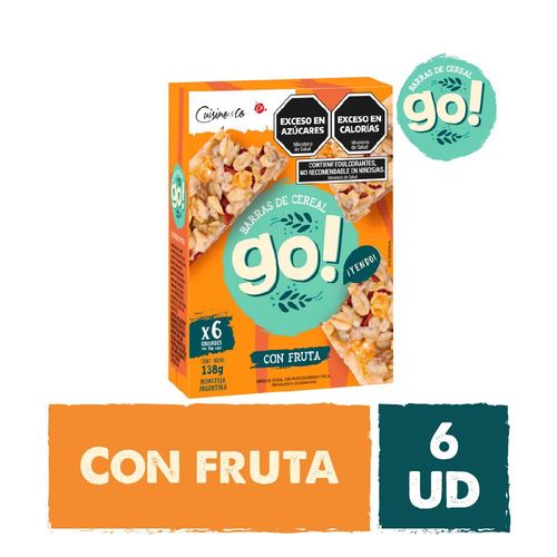 Barra De Cereal Con Fruta Cuisine & Co Nbe Mp