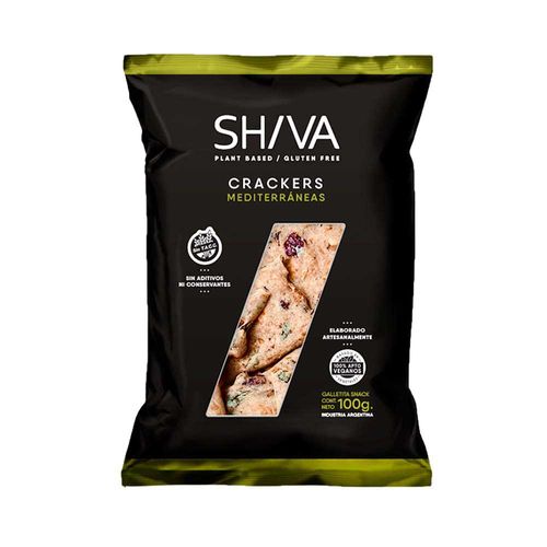 Crackers Mediterraneas Sin Tacc Shiva 100 Gr