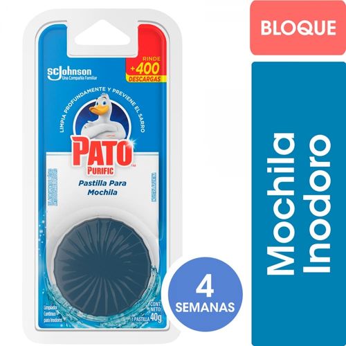 Bloque Para Mochila De Inodoro Mr. Músculo X1u