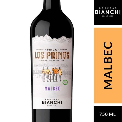 Vino Finca Los Primos Malbec 750cc