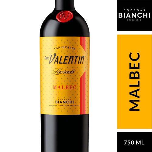 Vino Don Valentin Lacrado Malbec 750cc