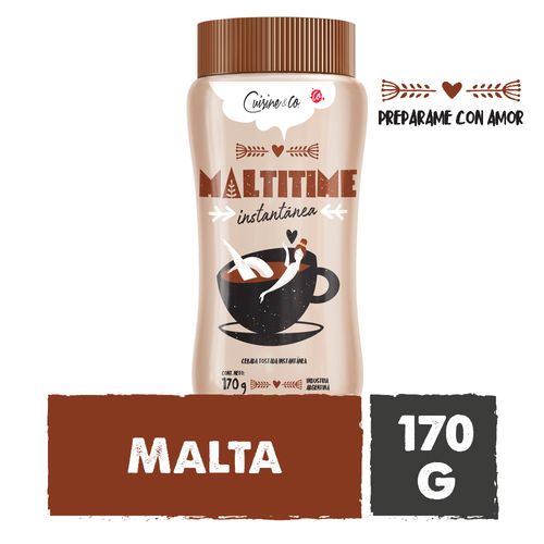 Cebada Maltitime Instantanea Cuisine And Co 170 Gr