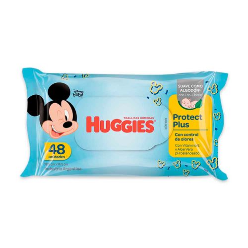 Toallas Humedas Huggies Protect Plus 48 U