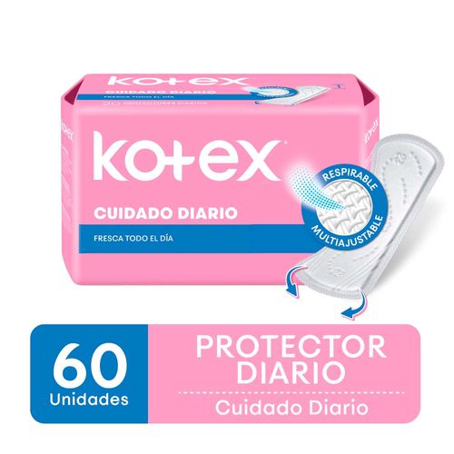 Protectores Diarios Kotex Multifución Blocker 60 U