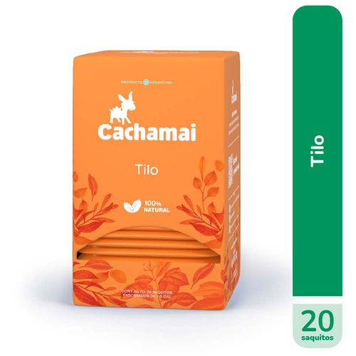 Té Cachamai Saquitos Tilo 20 Gr