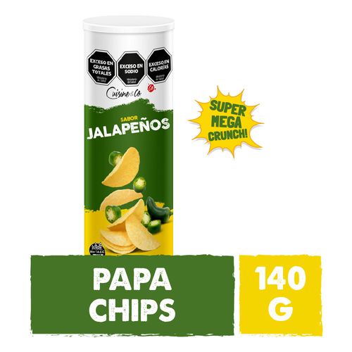 Papas Fritas Sabor Jalapeño 140 Gr Cuisine & Co Nbe Mp