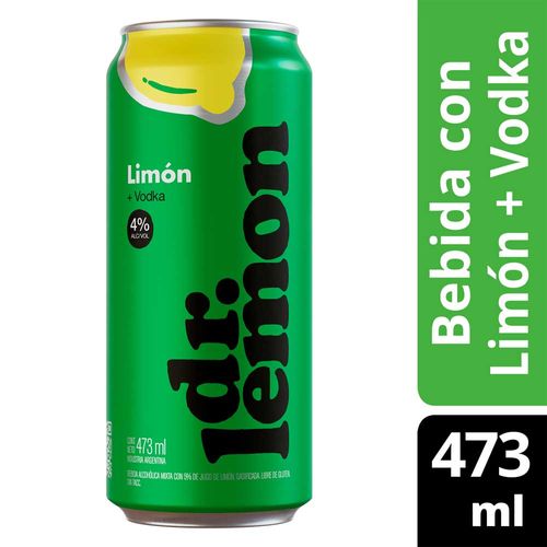 Aperitivo Dr.lemon Limon 473cc