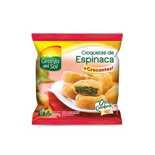 Croquetas Gds De Espinaca 24x400