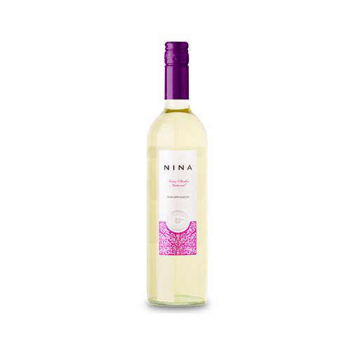 Vino Nina Tardio Blanco Moscato Giallo 750 Ml