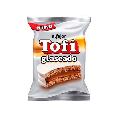 Alfajor Tofi Glaseado X44g