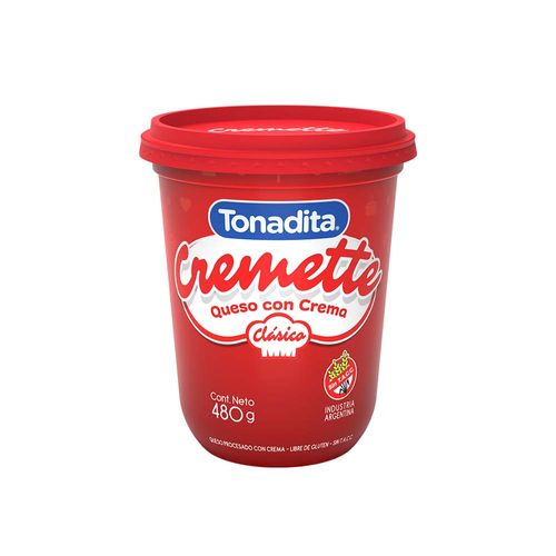 Cremette Tonadita Clasico 480 Gr