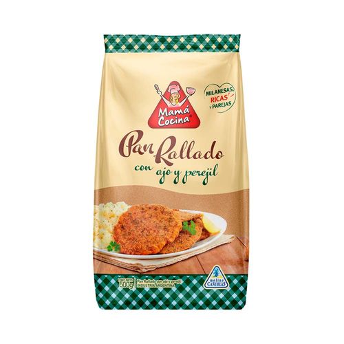 Pan Rallado Mama Cocina Ajo Y Perejil 500g