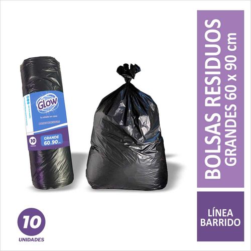 Bolsa De Residuo Glow Grandes 60x90 10u