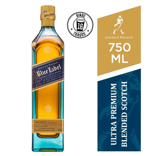 Whisky Johnnie Walker Blue Label Botella 750 Ml