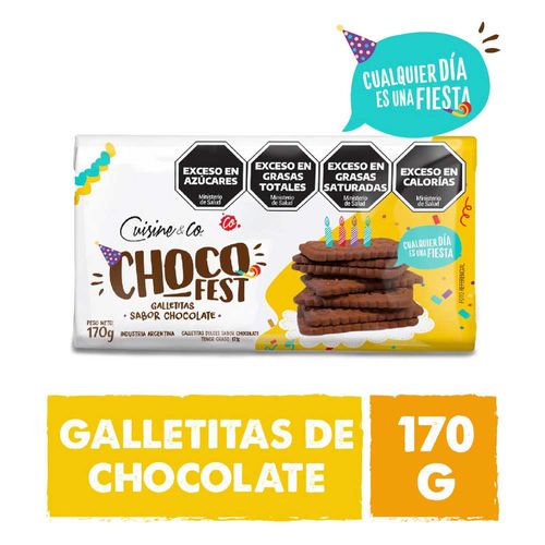 Galletitas Chocofest Cuisine And Co. 170 Gr