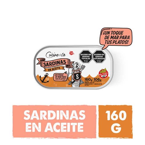 Sardinas En Aceite cuisine-co 160 Gr