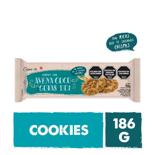 Galles Con Avena Y Coco Con Chips 186 Gr Cuisine & Co Nbe Mp