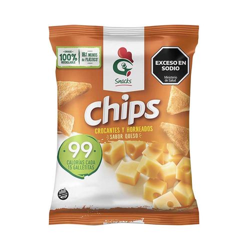 Chips Gallo Snacks Arroz Queso X100g