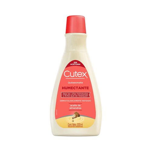 Quitaesmalte Cutex Humectante 200ml