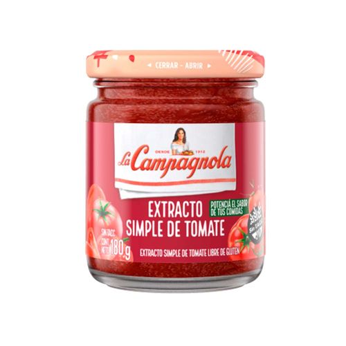 Extracto De Tomate La Campagnola  X180g