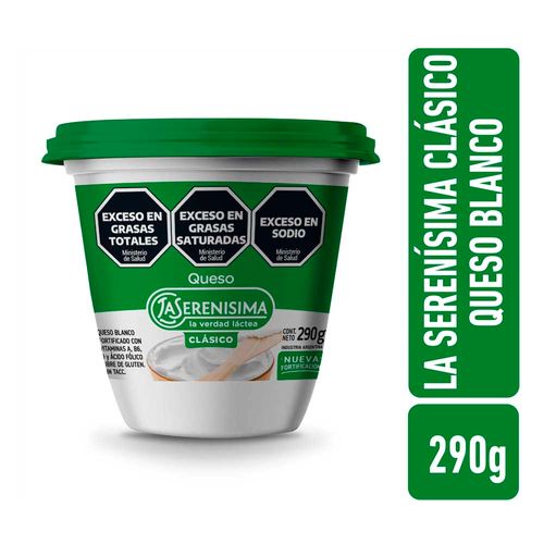 Queso Blanco Light La Serenísima Clásico 290  Gr