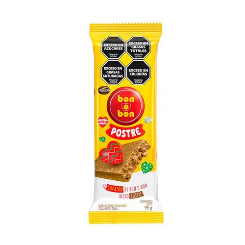 Barra De Mani Postre Bon O Bon 95 Gr