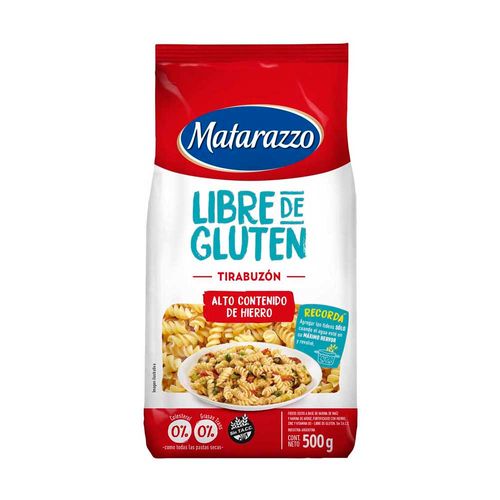 Fideos Matarazzo Tirabuzón X500g