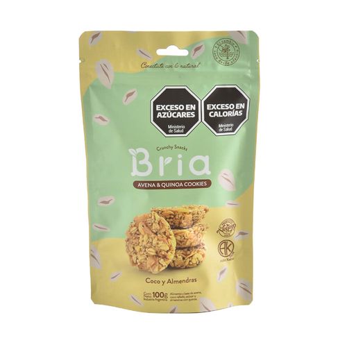 Snack Coco Y Almendras Bria 100 Gr