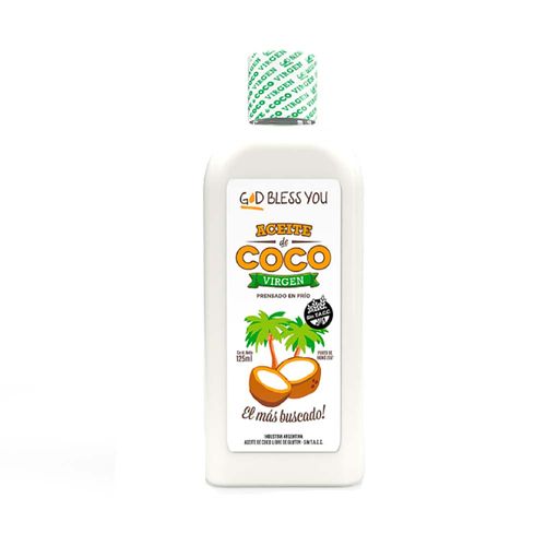 Aceite De Coco Virgen God Bless You 125 Ml