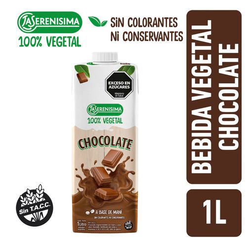 Bebida Vegetal La Serenisima Sabor Chocolate 1 L