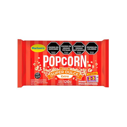 Popcorn Dulce Marlom's 261 Gr