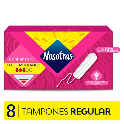 Tampón Nosotras Digital Regular X8