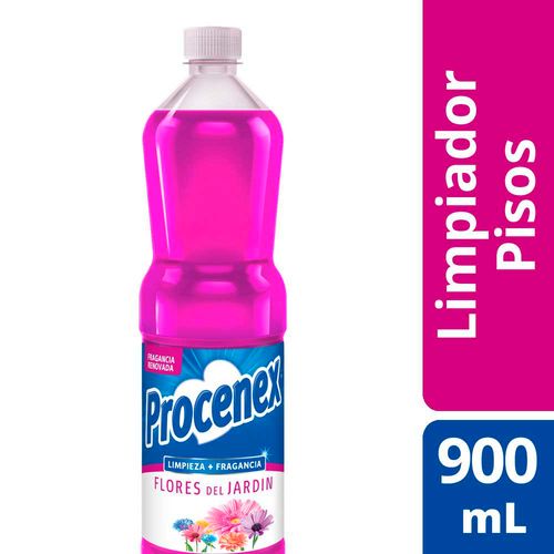 Limpiador De Pisos Liquido Procenex Flores De Jardin 900 Ml