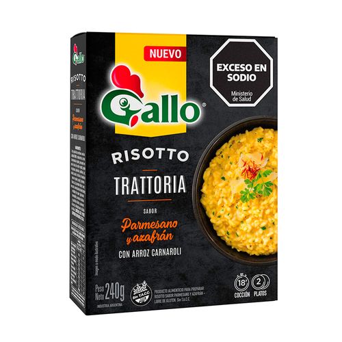 Risotto Parmesano Y Azafran Gallo 240 Gr