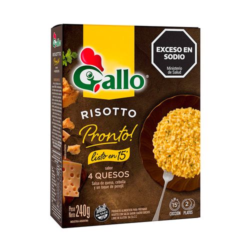 Risotto 4 Quesos Gallo 240 Gr