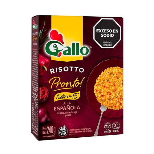 Risotto A La Española Gallo 240 Gr