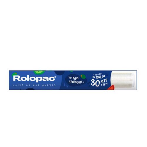 Film Autoadherente De Pvc 28 Cm X 30 Mts Rolopac