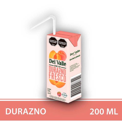 Jugo Listo Del Valle Durazno 200cc