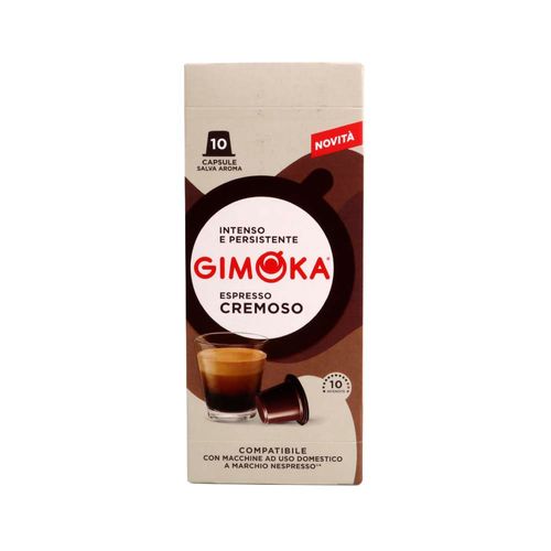 Café En Capsulas Cremoso gimoka 10 U