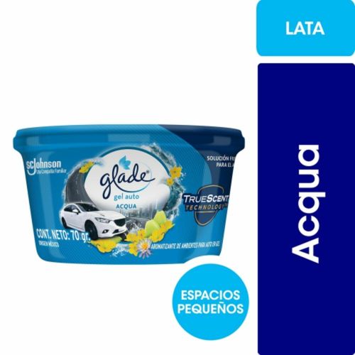 Aromatizante Glade Mini Gel Auto Acqua 70gr