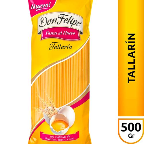 Fideos Don Felipe Tallarín Fort X500g