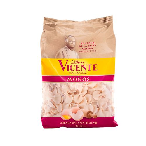 Fideos Don Vicente Moños X500g